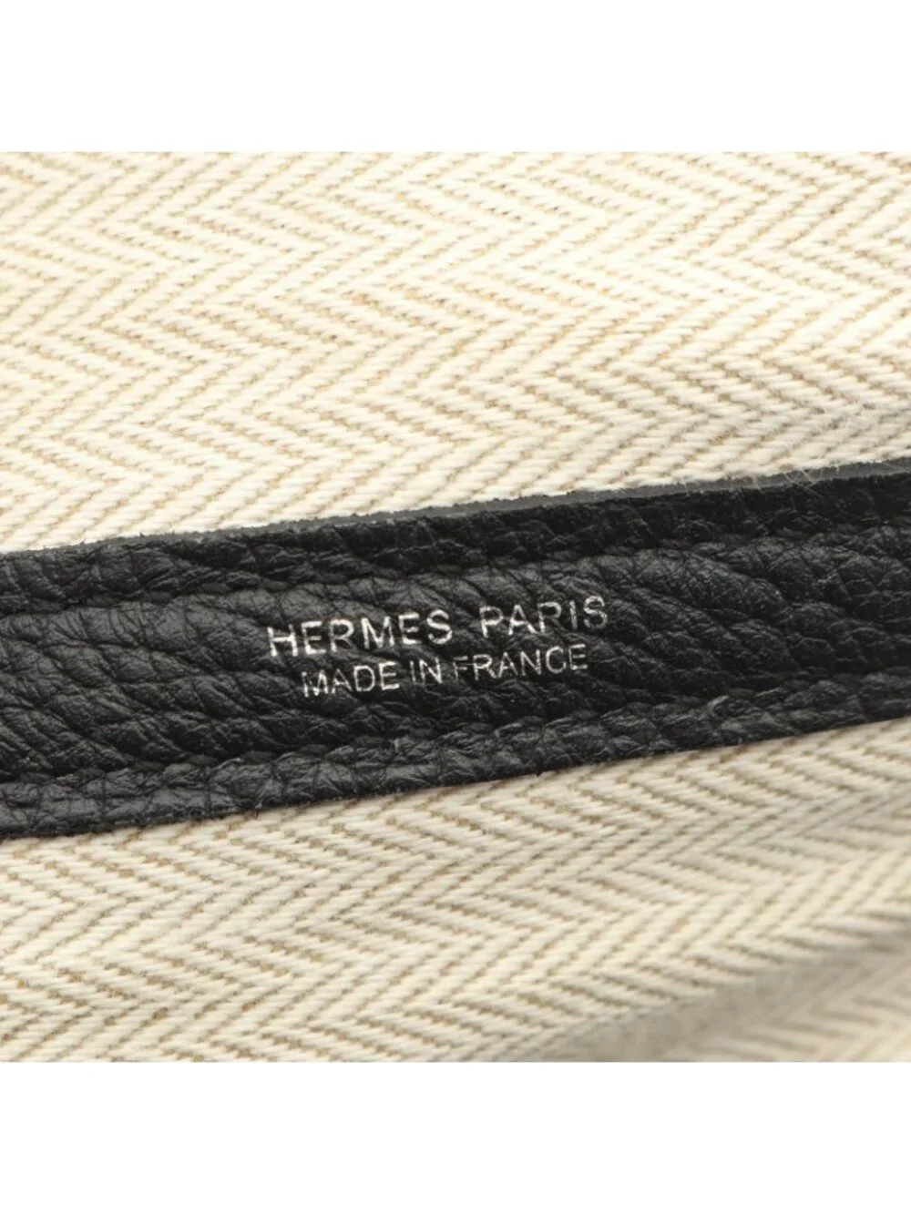 Hermes Tote Garden Party PM Black